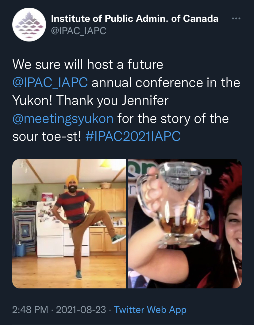 Institute of Public Administration of Canada Sponsorship