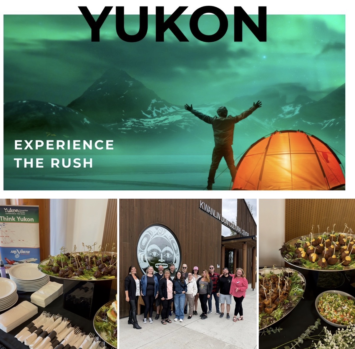 Yukon Convention Bureau hosts Envoyage Familiarization Tour for Sales Luncheon